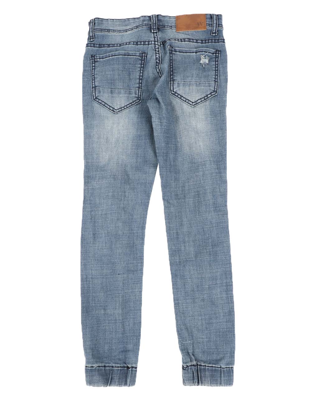 Ripped Denim Joggers - FLY GUYZ