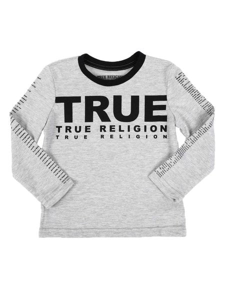 True Logo Long Sleeve Tee - FLY GUYZ