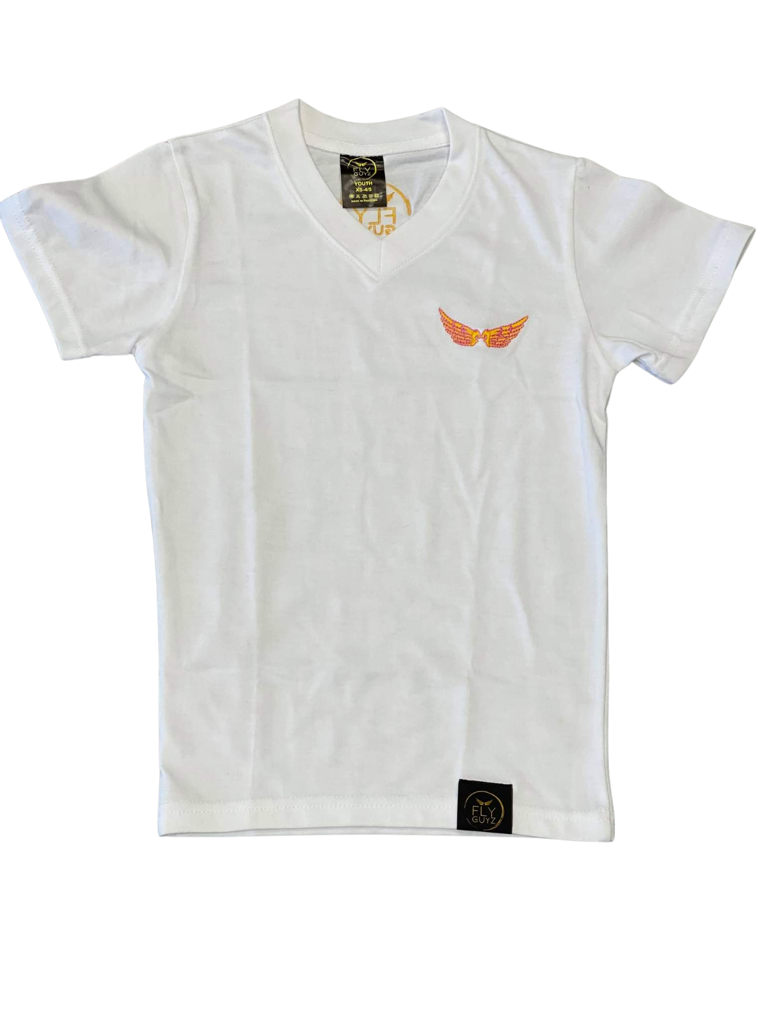 FGZ Embroidery Logo V-neck Tee - FLY GUYZ