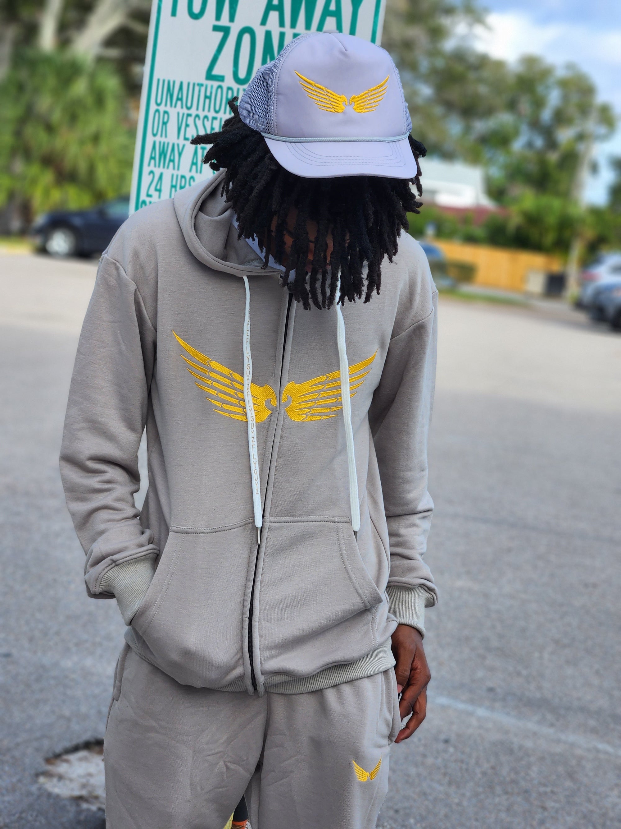 Kids Stamped Zipped Shorts (PRE-ORDER)