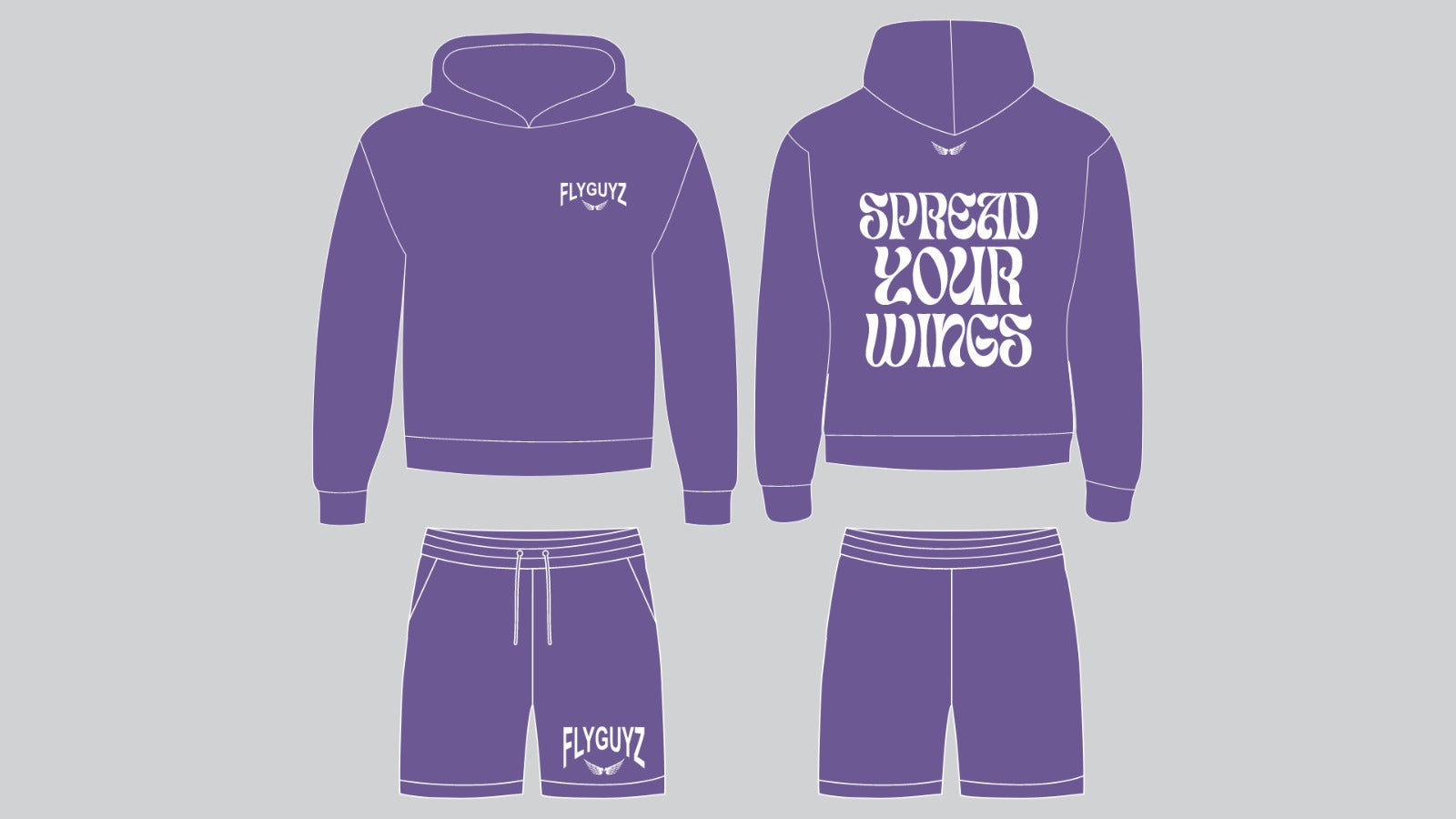 PP Logo Shorts (Kids) (PRE-ORDER)