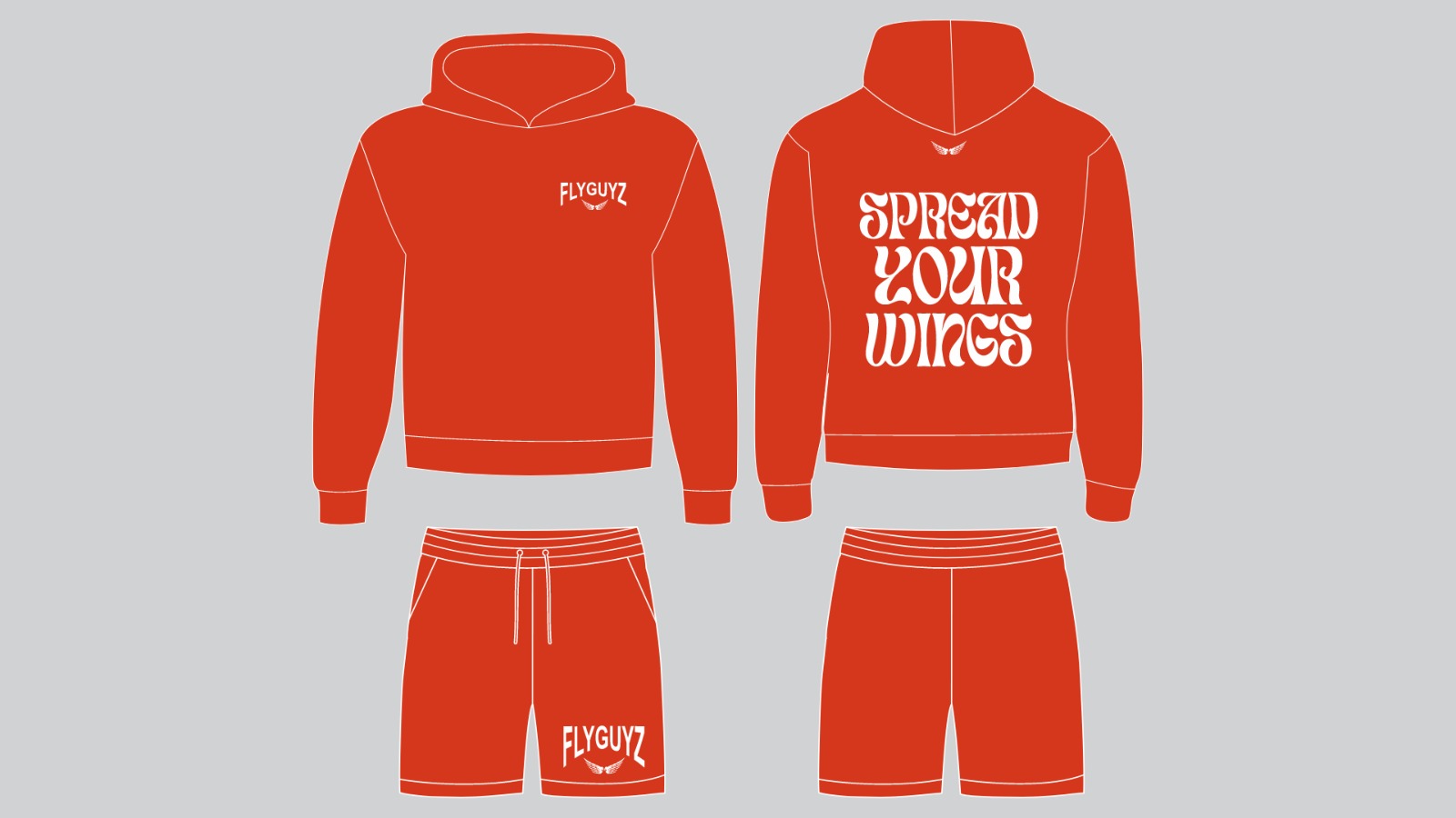 PP Logo Shorts (Kids) (PRE-ORDER)