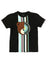 Tee W- Stripes & Chenille Patch - FLY GUYZ