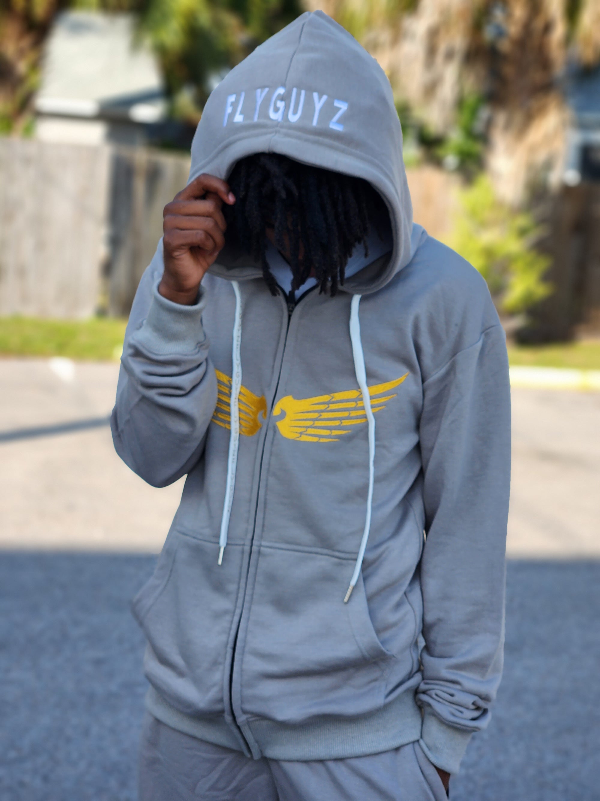 Kids Stamped Zipped Hoodie Jacket (PRE-ORDER)