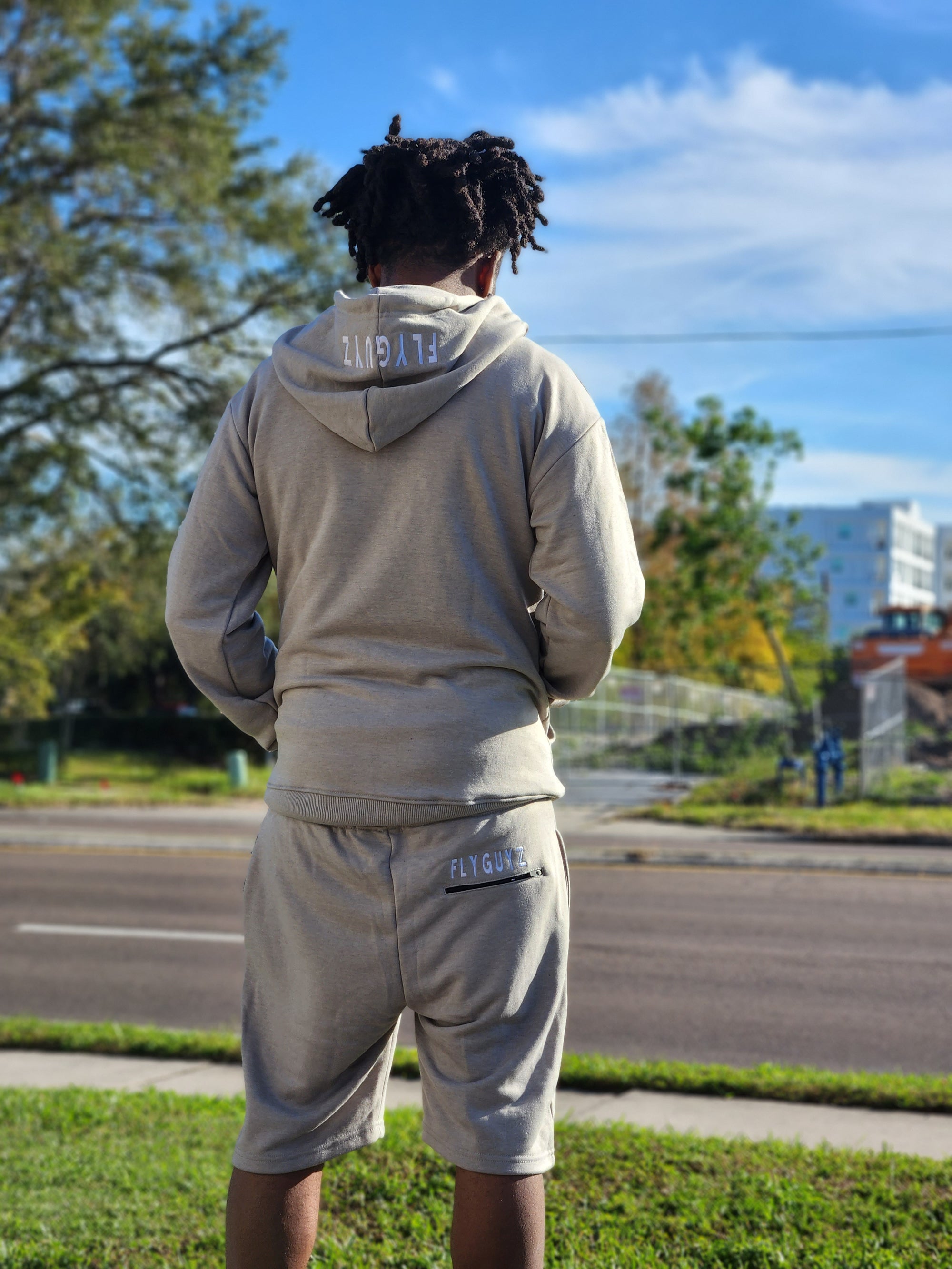 Stamped Zipped Hoodie Jacket (PRE-ORDER)