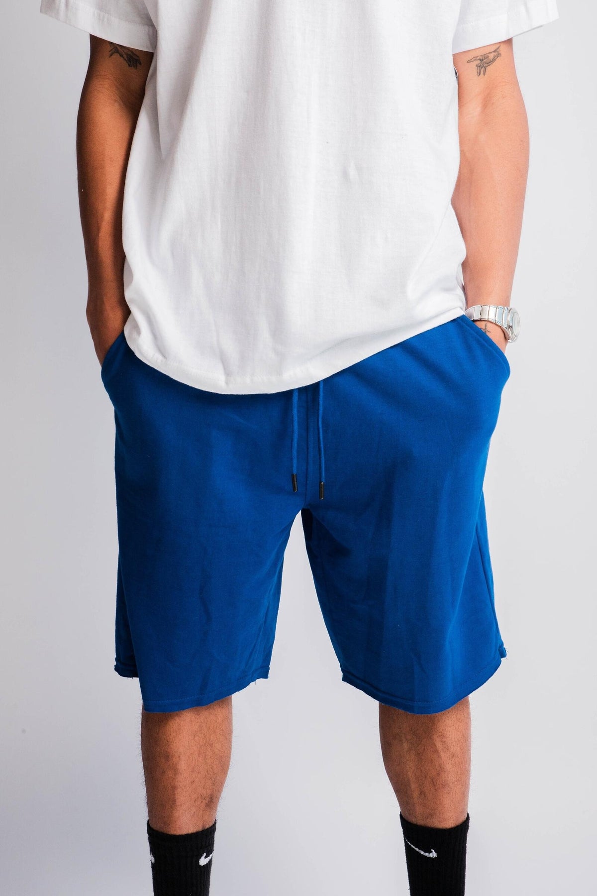 Boy&#39;s Basic Cut-Off French Terry Shorts