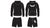 Kids Chenille Patch Pullover Hoodie + Short Set