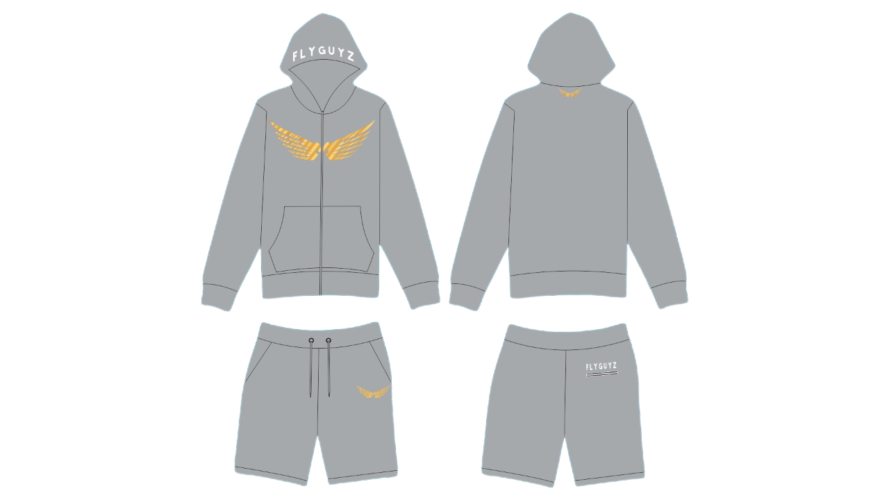 Kids Stamped Zipped Hoodie Jacket (PRE-ORDER)
