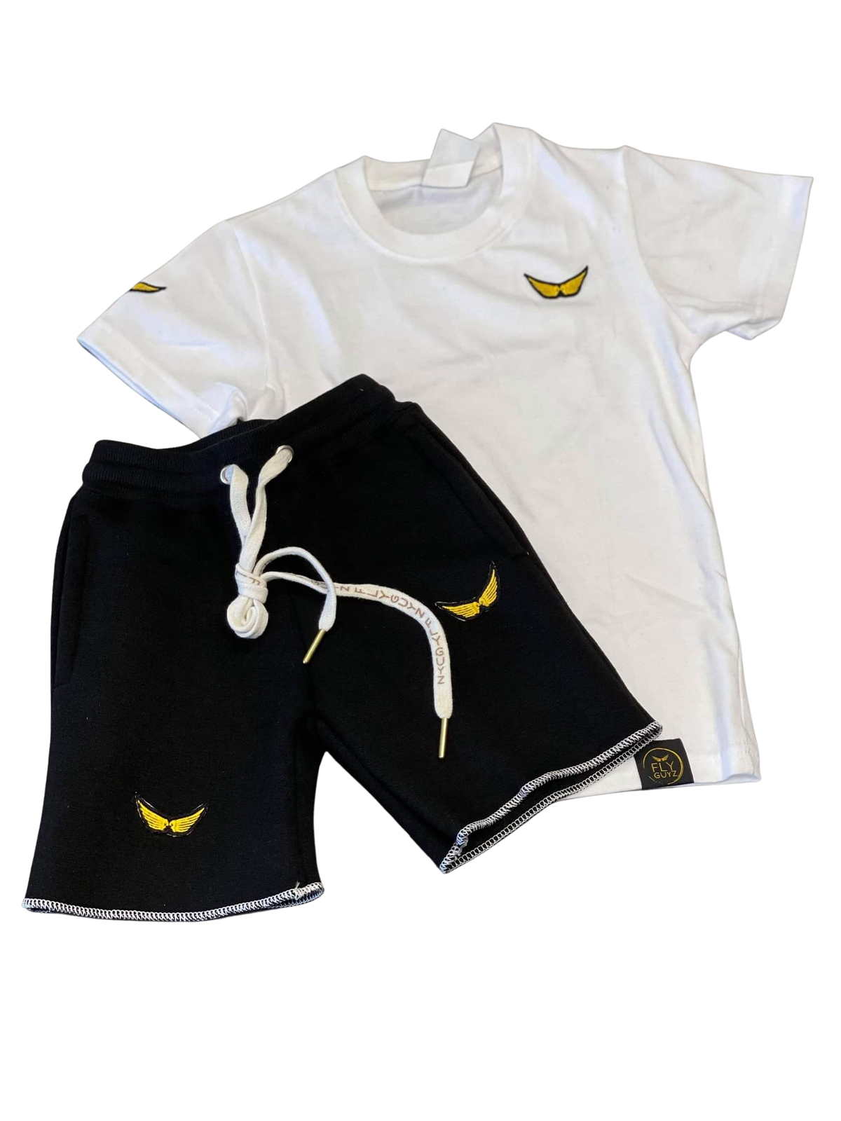 FGZ Patch Sweat Shorts (Boys) - FLY GUYZ