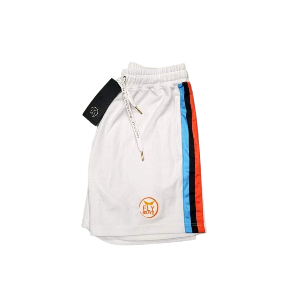 Men Stripe Me Polo Shorts