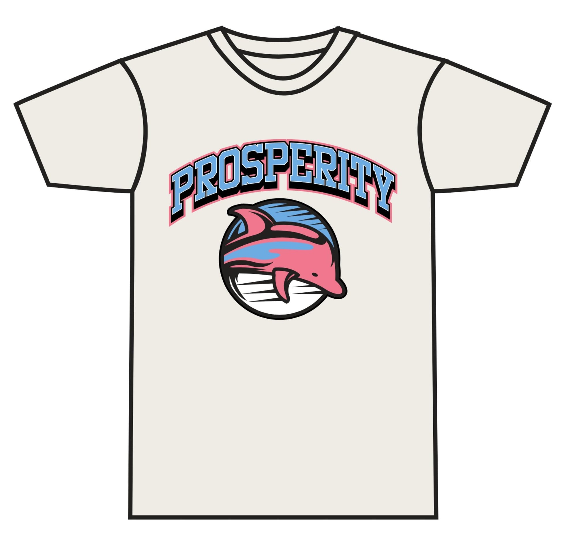 Prosperity Tee by Pink Dolphin - FLY GUYZ